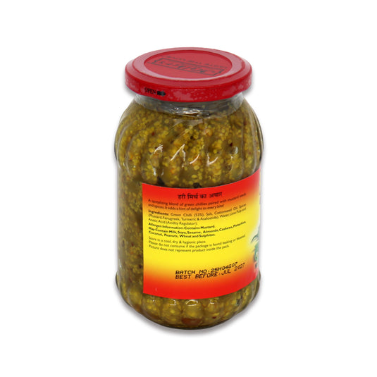 Mother's Green Chilli Pickle 1.1 Lb