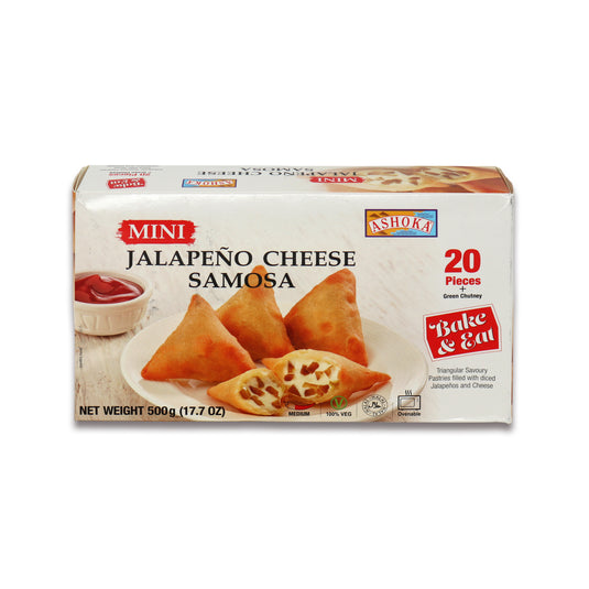 Ashoka Jalapeno Cheese Samosa 20 Pc