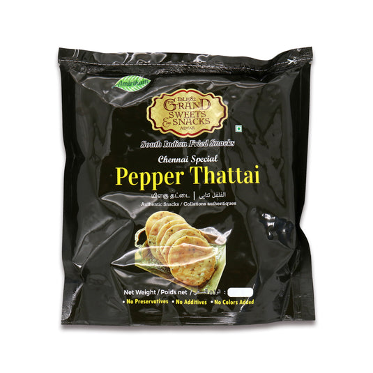 Grand Sweets & Snacks Pepper Thattai 0.37 Lb