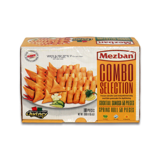 Mezban Combo Selection (Spring Roll & Samosa) 50 Pc