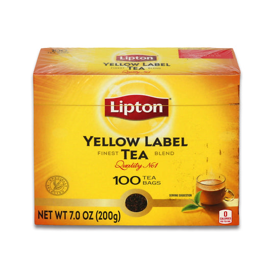 Lipton Yellow Label 100 Tea Bags 200 Gm