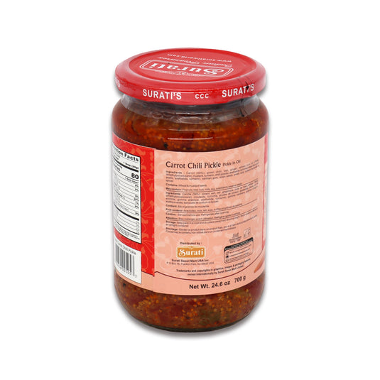 Surati Carrot Chilli Pickle 1.5 Lb