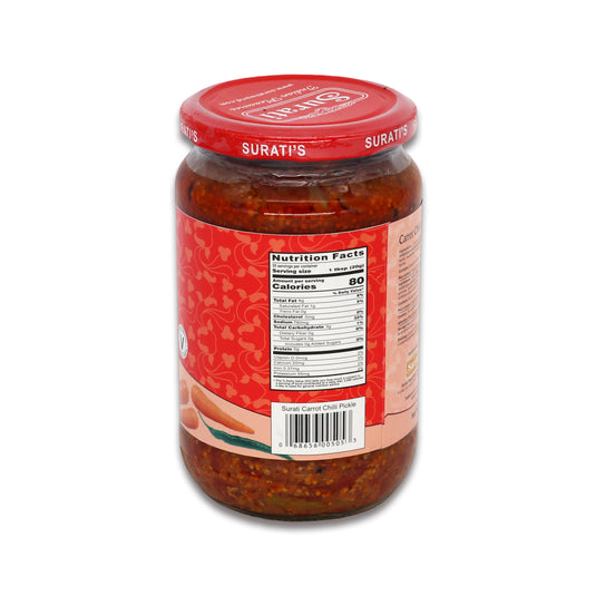 Surati Carrot Chilli Pickle 1.5 Lb