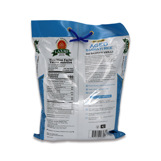 Laxmi Aged Basmati Rice 10 Lb