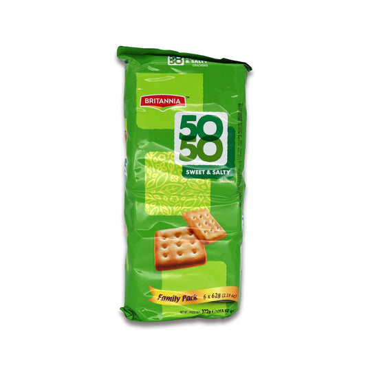Britannia 50-50 Sweet & Salty 6 Pcks