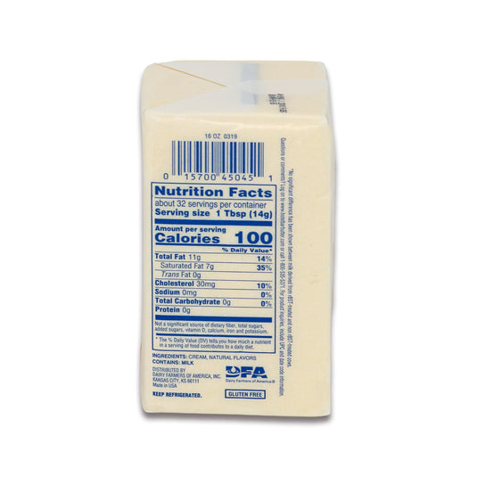 Hotel Bar Unsalted Butter 1 Lb