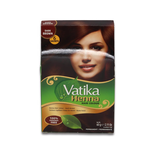 Vatika Henna Dark Brown 2.11Oz