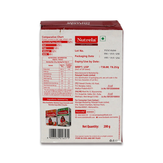Nutrela Soya Chunks 0.50 Lb