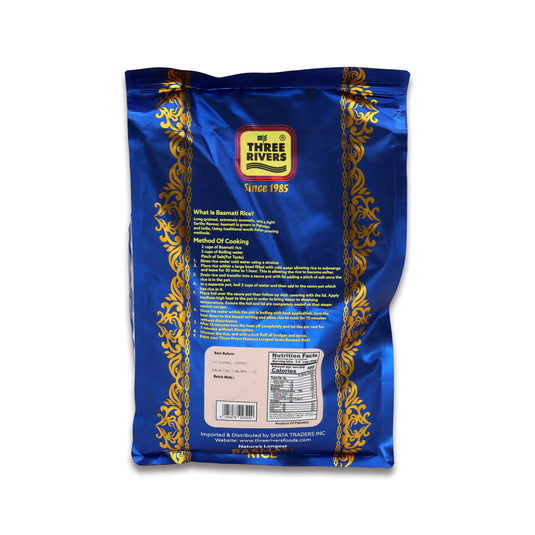 Three Rivers Basmati Rice 10 Lb