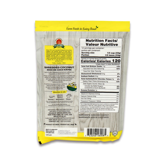 Laxmi Shredded Coconut 400 Gm
