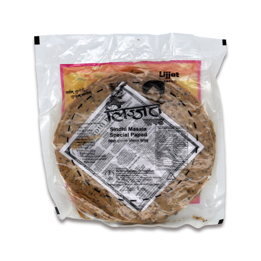 Lizzat Sindhi Papad 0.44 Lb