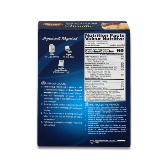 Shan Vanilla Custard Powder 0.44 Lb