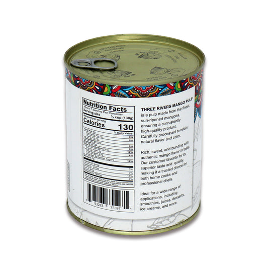 Three Rivers Mango Pulp 1.87 Lb