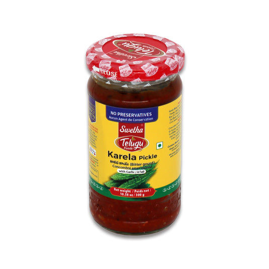 Swetha Telugu Karela With Garlic 0.66 Lb