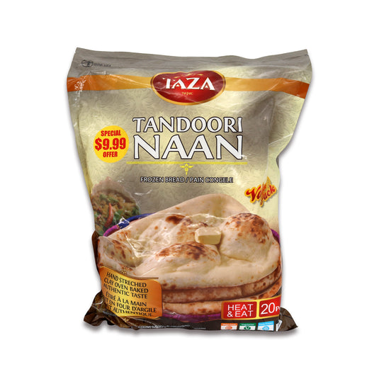 Taza Tandoori Naan Jumbo Pack 20 Pc