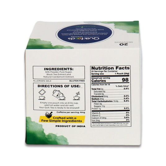 Quik Tea Cardamom 20 Ct