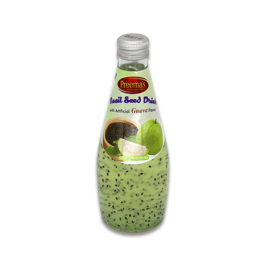 Preema's Guava Basil Seeds Drink 9.8 Oz