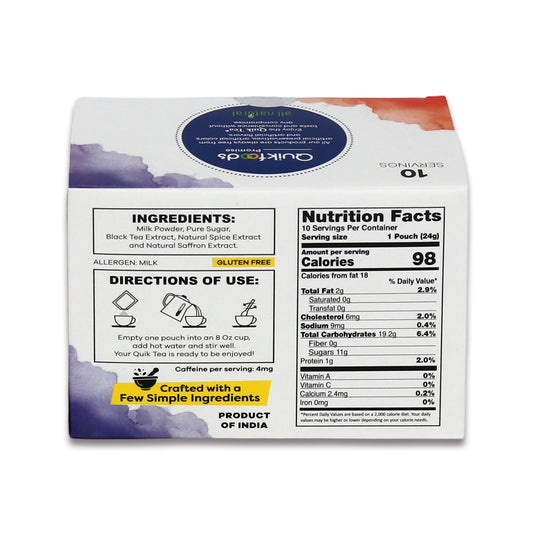 Quik Tea Saffron Masala 5 Pcs