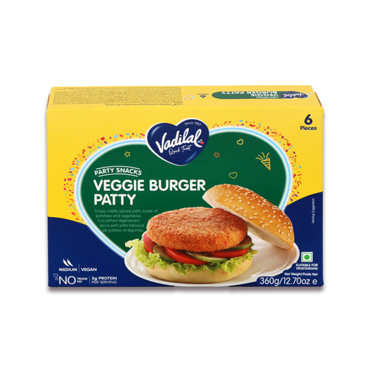 Vadilal Veggie Burger Patty 6 Pc