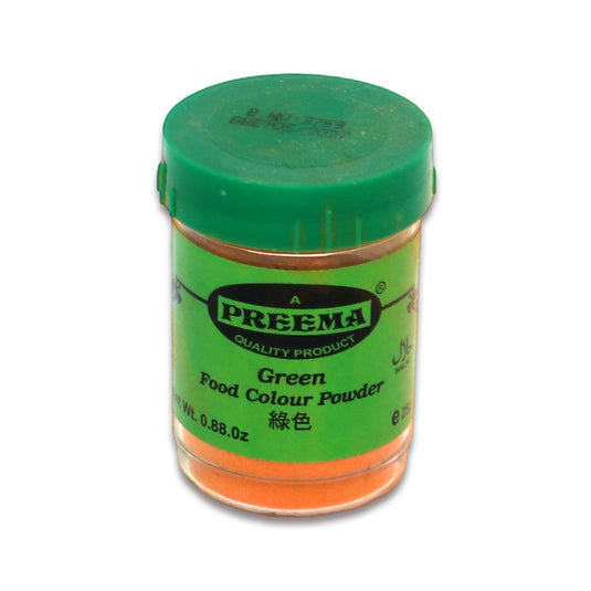 PREEMA FOOD COLOUR GREEN 25 GM