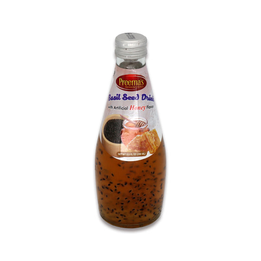 Preema's Honey Basil Seeds Drink 9.8 Oz