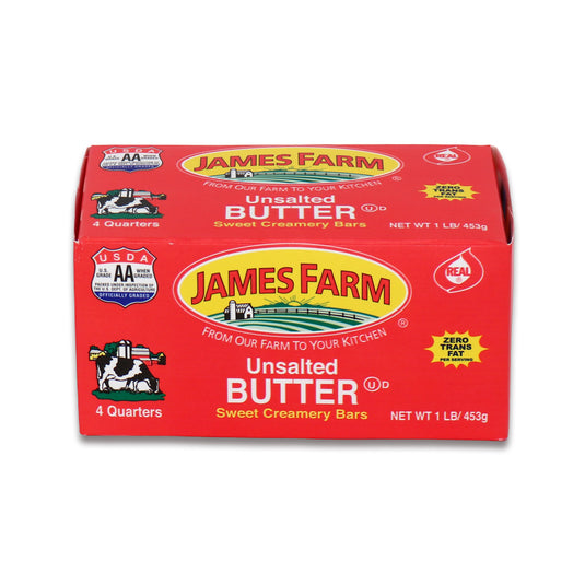 James Unsalted Butter 1 Lb