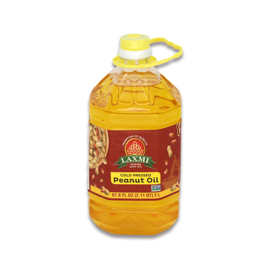 Laxmi Cold Press Peanut Oil 2.11 Qt