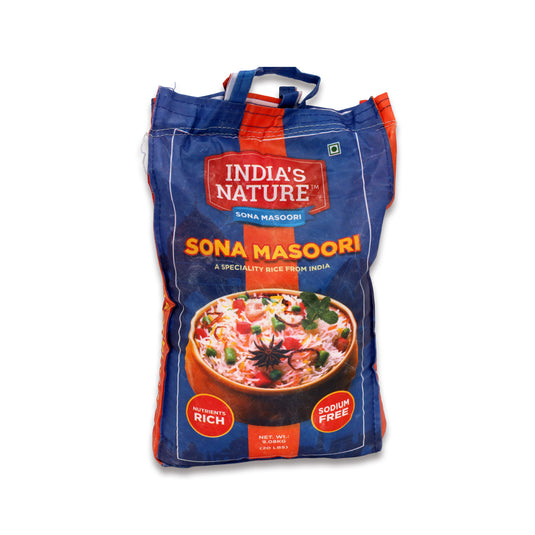 India's Nature Sona Masoori Rice 20 Lb