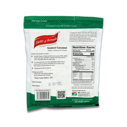 Taste of Kerala Grated Coconut 14 Oz