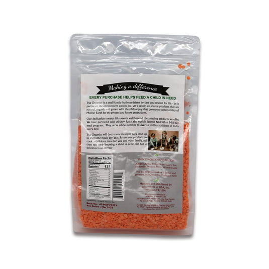 Jiva Organic Masoor Dal 2 Lb