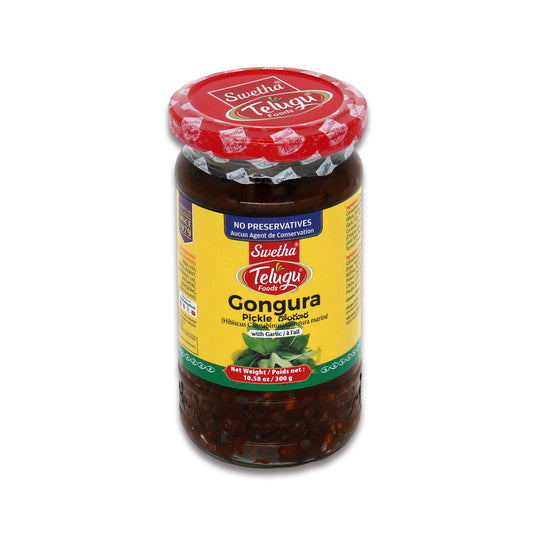 Swetha Telugu Gongura W Garlic 0.66 Lb