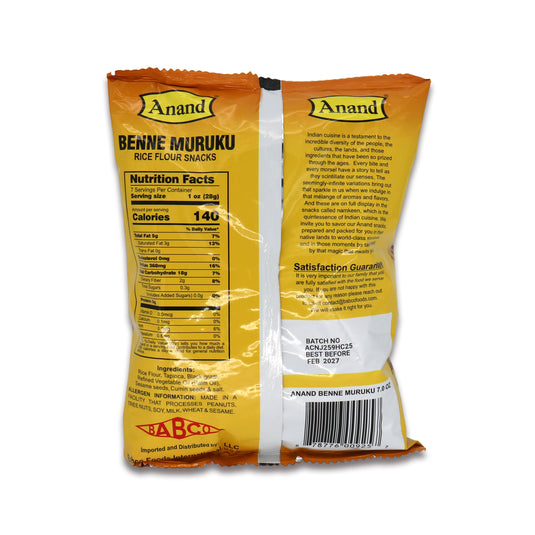 Anand Benne Murukku 0.37 Lb
