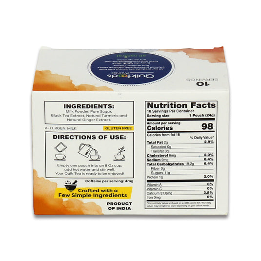Quik Tea Turmeric Ginger 5 Pcs