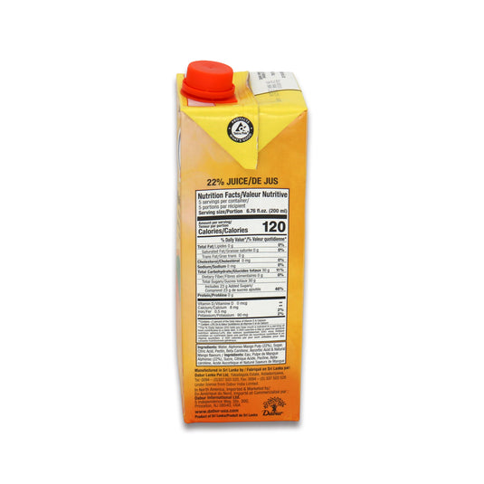 Dabur Real Alphonso Mango Drink 1 Lt