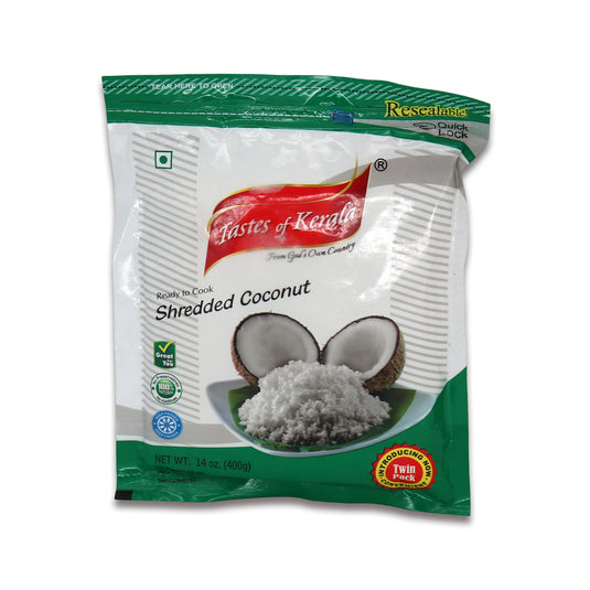 Taste of Kerala Shredded Coconut 14 Oz
