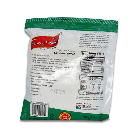 Taste of Kerala Shredded Coconut 14 Oz