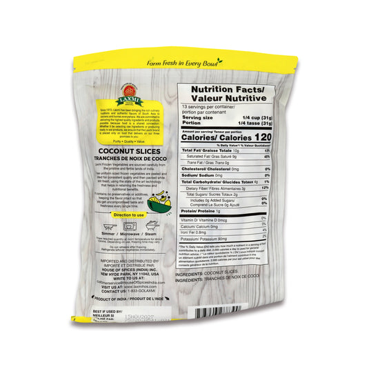 Laxmi Sliced Coconut 400 Gm