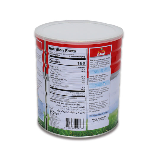 Dano Dry Whole Milk Powder 5 Lb