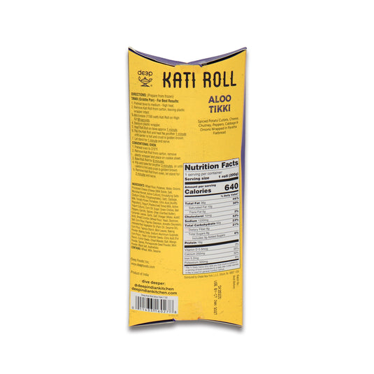 Deep Kati Roll Aloo Tikki 1 Pc
