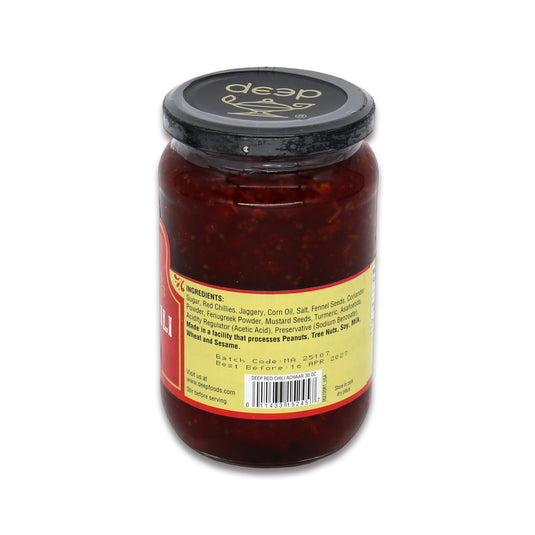 Deep Red Chilli Pickle 1.6 Lb