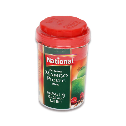 National Extra Hot Mango Pickle 2.2 Lb