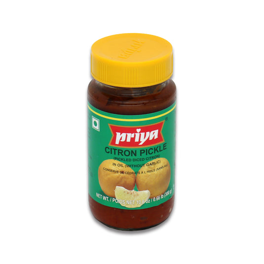 Priya Without Garlic Citron 0.66 Lb