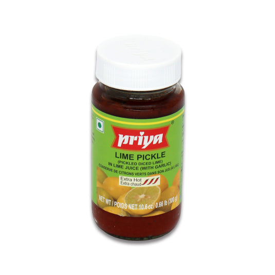 Priya With Garlic Lime Pickle 0.66 Lb