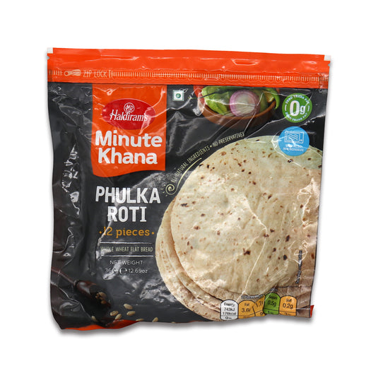 Haldiram Fulka Roti 12 Pc