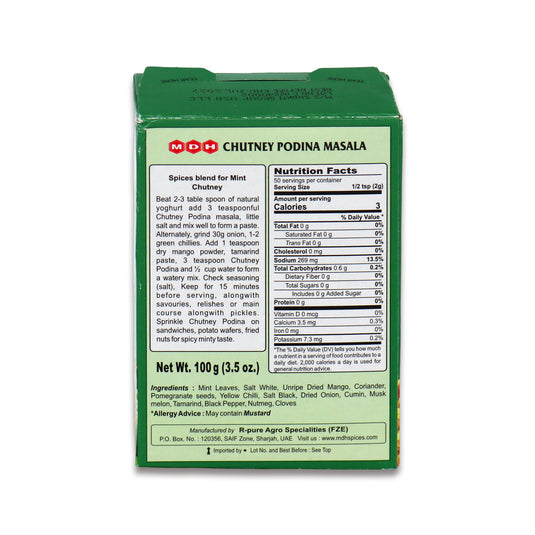 MDH Chutney Pudina Masala 0.22 Lb