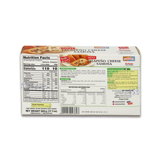 Ashoka Jalapeno Cheese Samosa 20 Pc