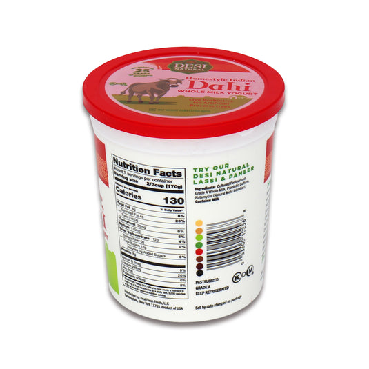 Desi Natural Whole Milk Dahi 2 Lb