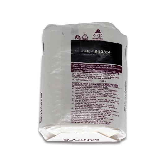 Santoor Sandal & Almond Milk 180 G