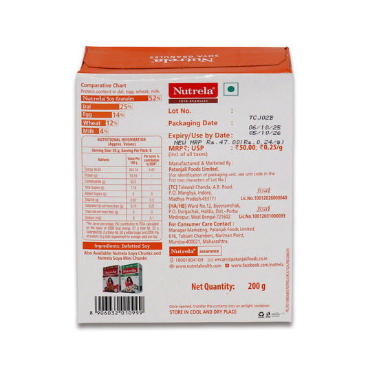 Nutrela Soya Granules 0.50 Lb