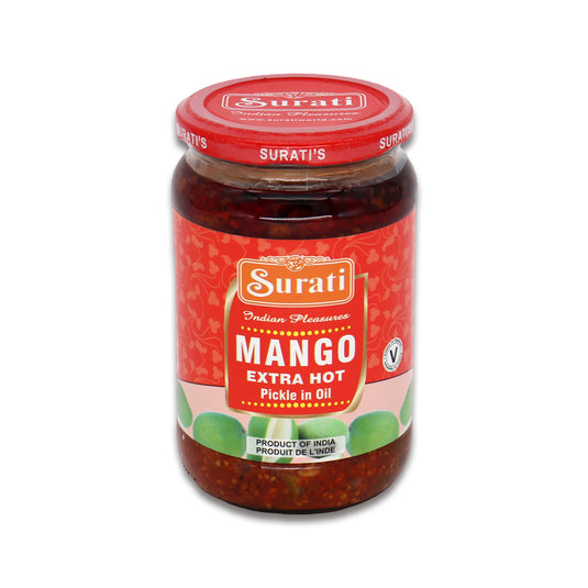 Surati Mango Extra Hot Pickle 1.5 Lb